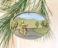 Motorcycle Wooden Ornament