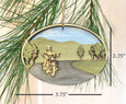 Motorcycle Wooden Ornament