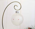 Gold ornament display hook