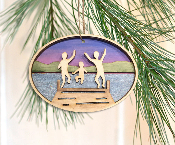 Swimming Ornament