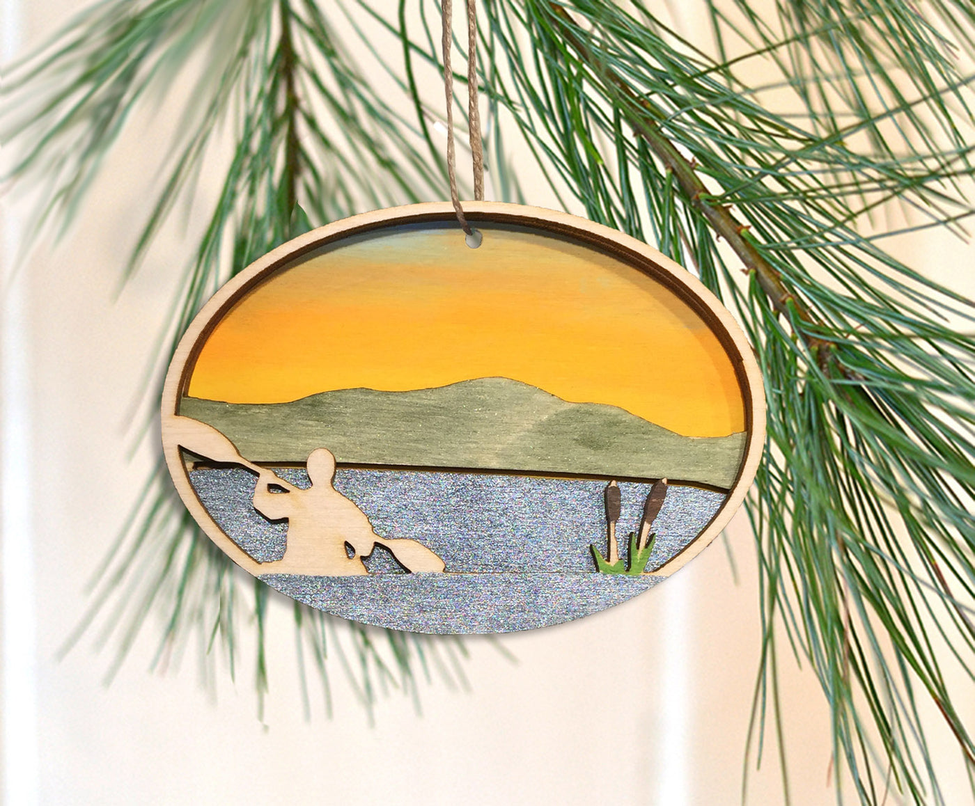 Kayaking Ornament
