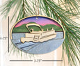 Pontoon Boat Ornament