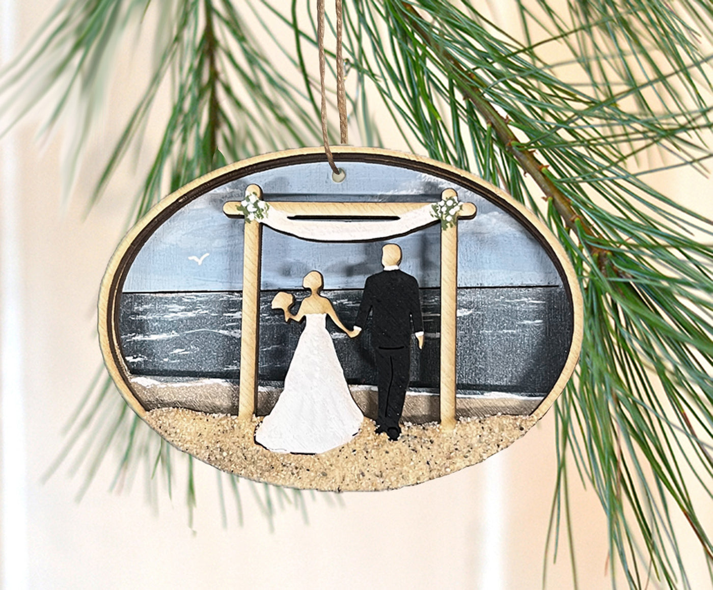 Wedding Ornament at the Beach