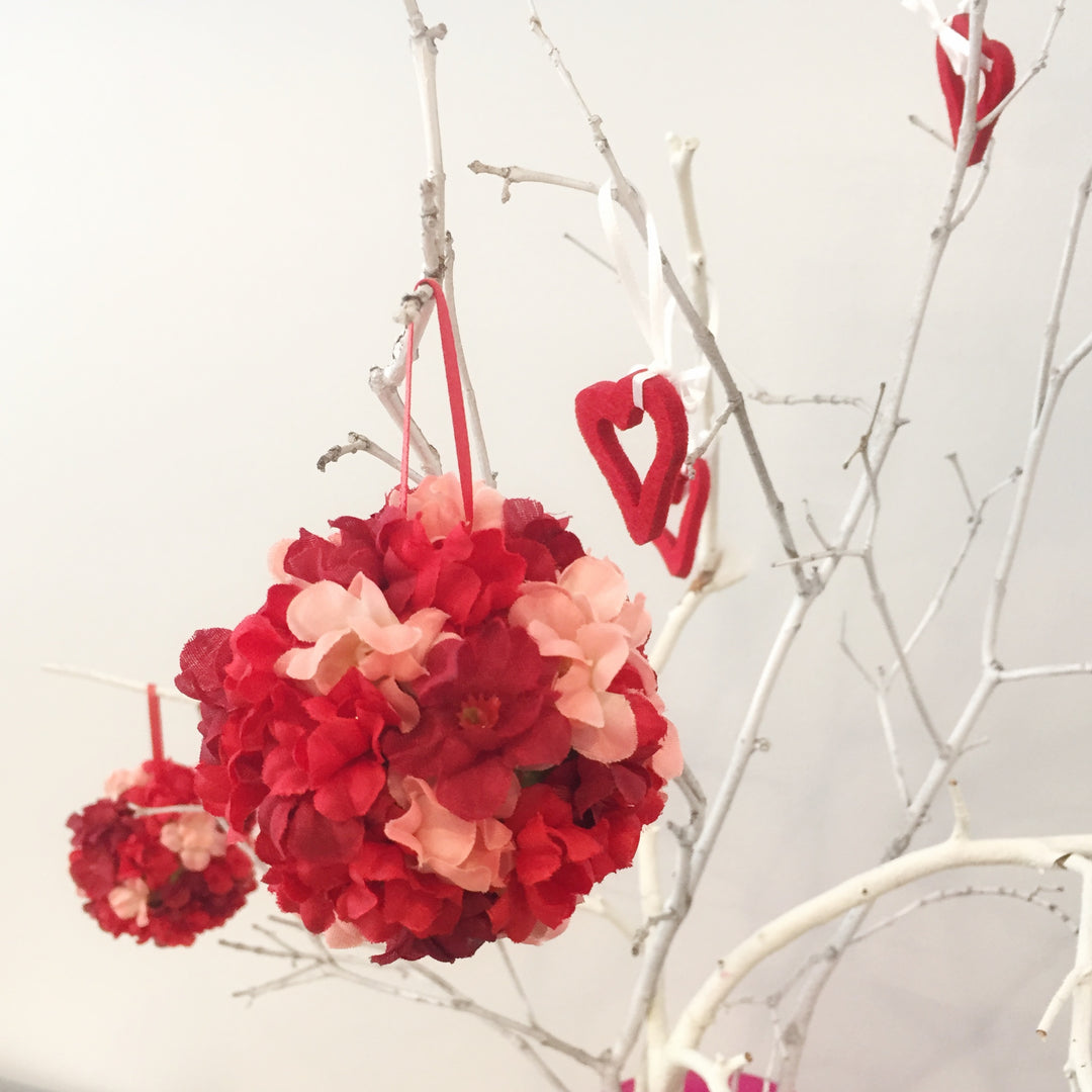 Valentine’s DIY Part 4 Red Pomander ornaments