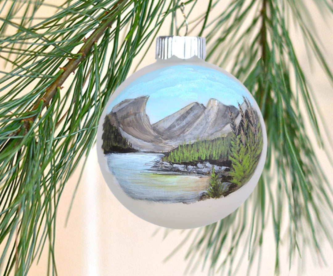 Rocky Mountain Landscape Ornament