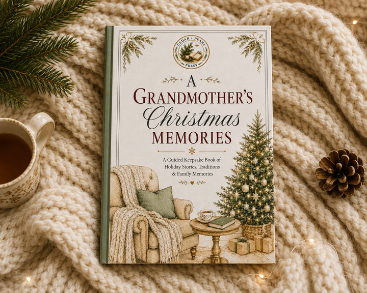 Pre-Sale: A Grandmother’s Christmas Memories Guided Journal