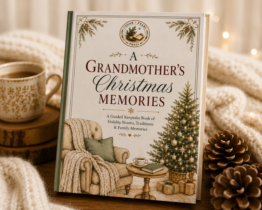 Pre-Sale: A Grandmother’s Christmas Memories Guided Journal