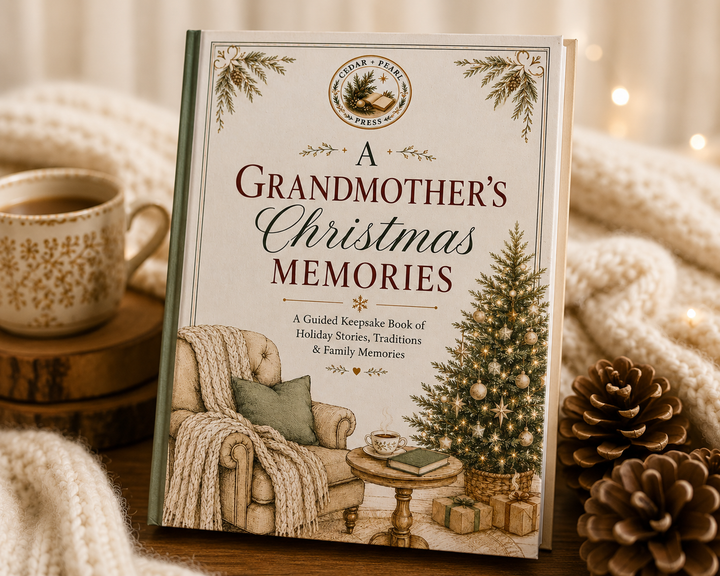 Pre-Sale: A Grandmother’s Christmas Memories Guided Journal