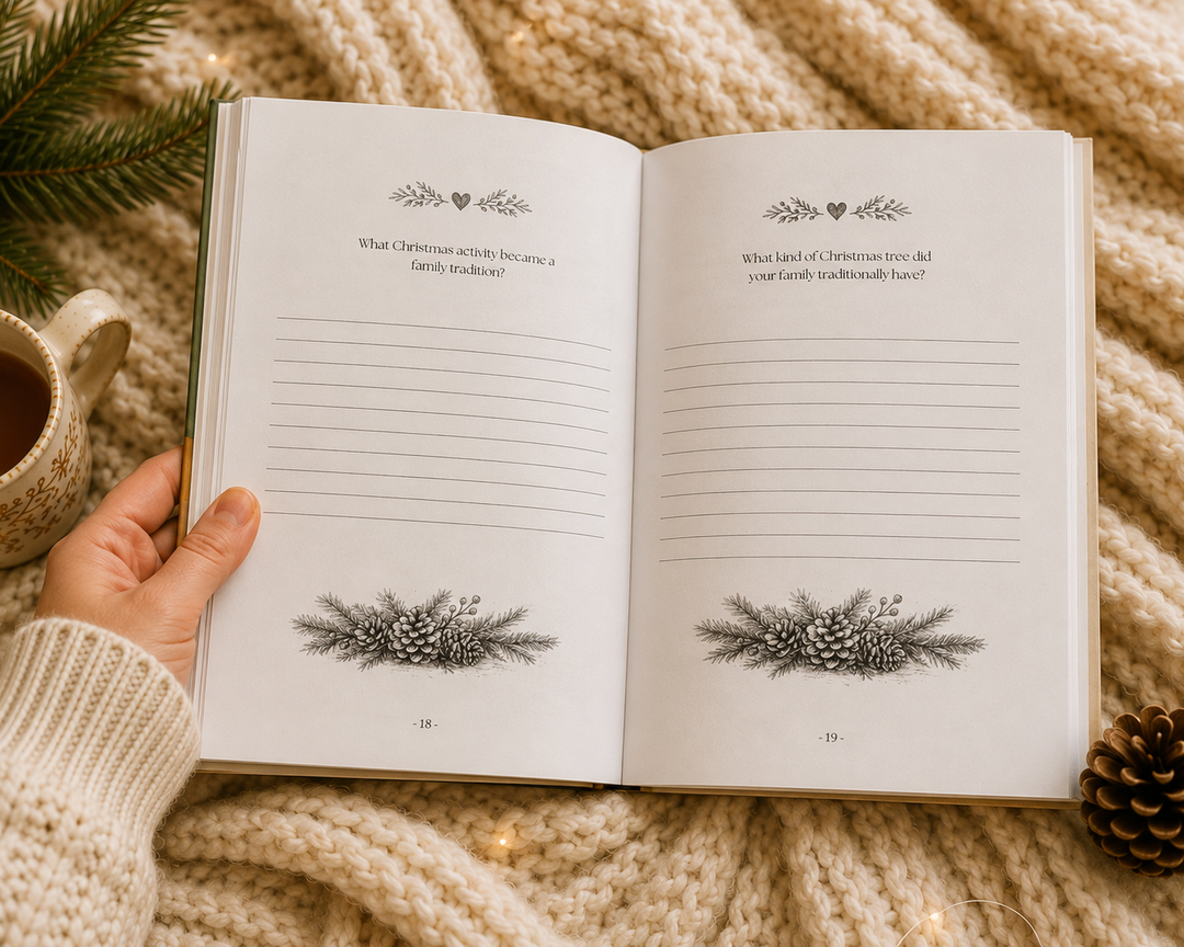 Pre-Sale: A Grandmother’s Christmas Memories Guided Journal