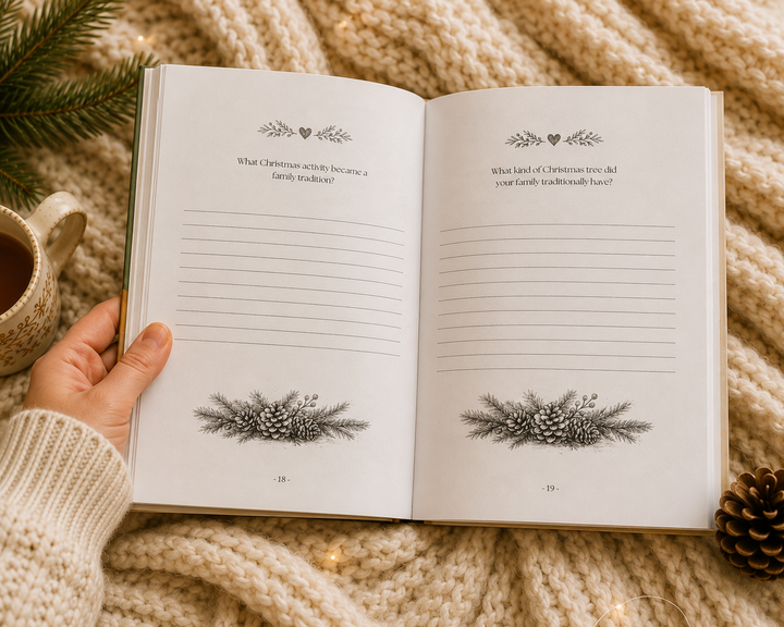 Pre-Sale: A Grandmother’s Christmas Memories Guided Journal