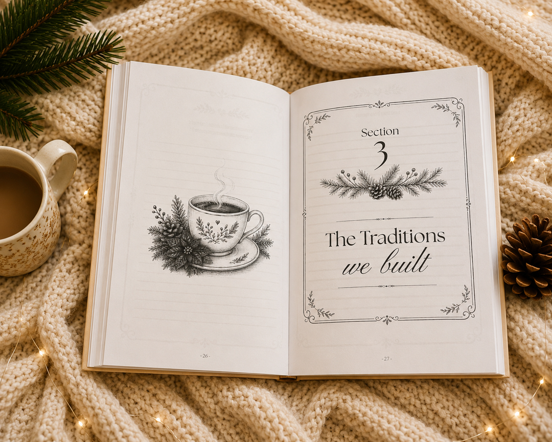 Pre-Sale: A Mother’s Christmas Journal Guided Keepsake Book
