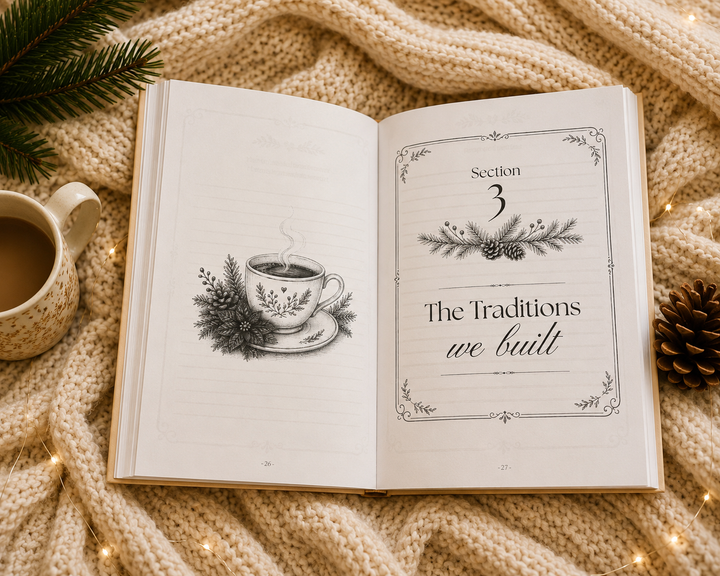 Pre-Sale: A Mother’s Christmas Journal Guided Keepsake Book