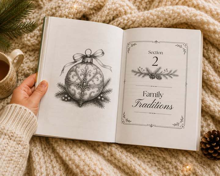 Pre-Sale: A Grandmother’s Christmas Memories Guided Journal