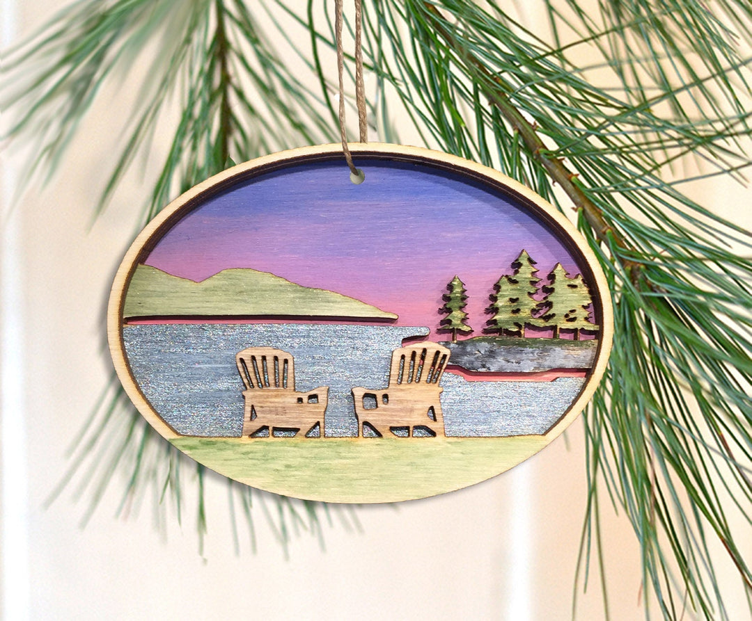 adirondack chair ornament