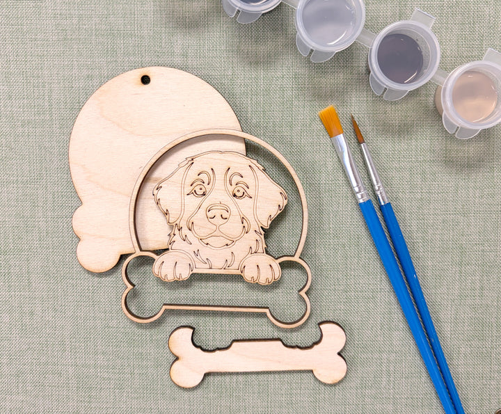 Bernese Mountain Dog DIY Dog Ornament Painting Kit