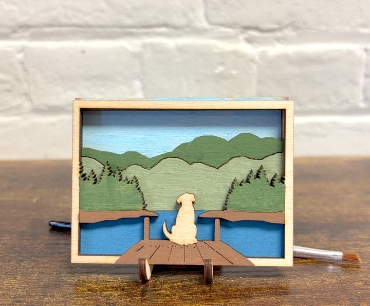 DIY Boat Art Painting Kit for Adults or Kids