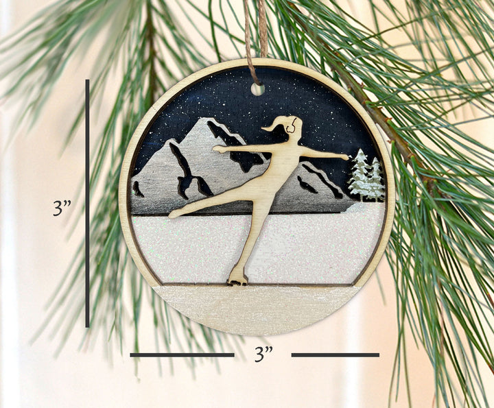 Ice Skating Ornament