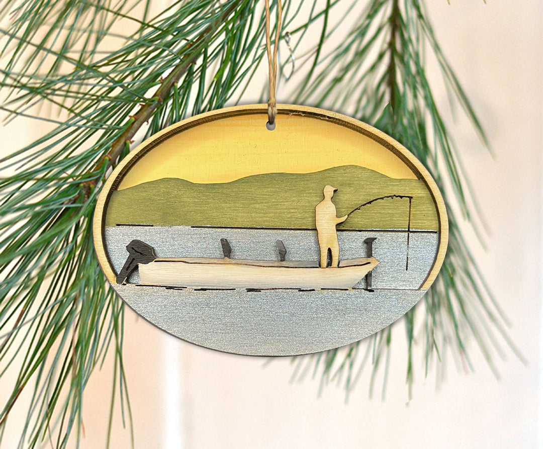 Fishing Boat Ornament