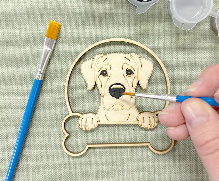 Great Dane DIY Dog Ornament Painting Kit