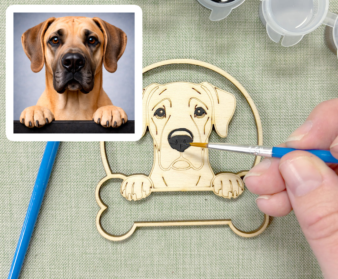 Great Dane DIY Dog Ornament Painting Kit