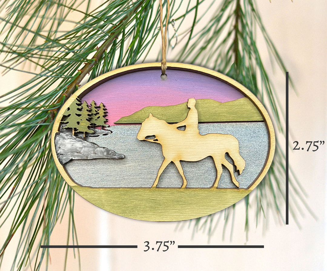 Horseback Riding Ornament