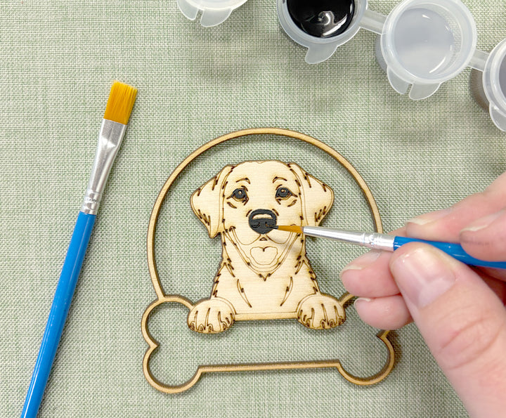 Labrador Retriever DIY Dog Ornament Painting Kit