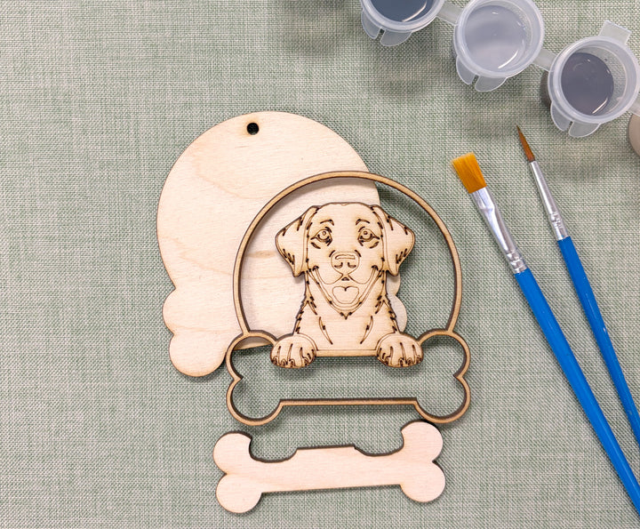 Labrador Retriever DIY Dog Ornament Painting Kit