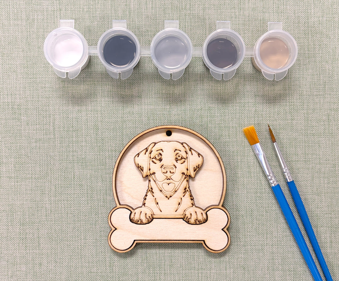 Labrador Retriever DIY Dog Ornament Painting Kit