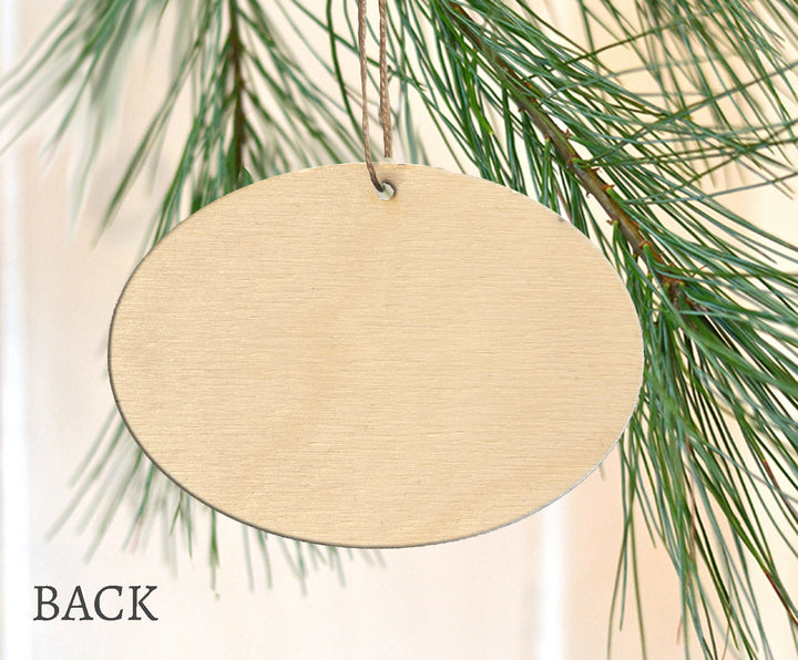 Lakeside Birch Adirondack Chairs Ornament