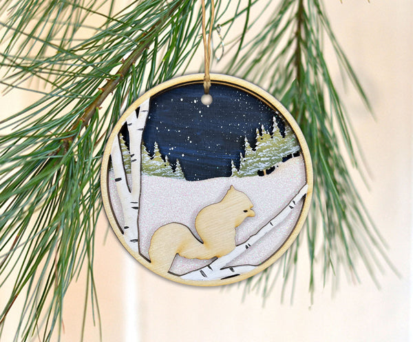 Squirrel Ornament