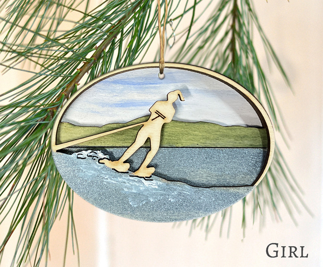 Water Ski Ornament