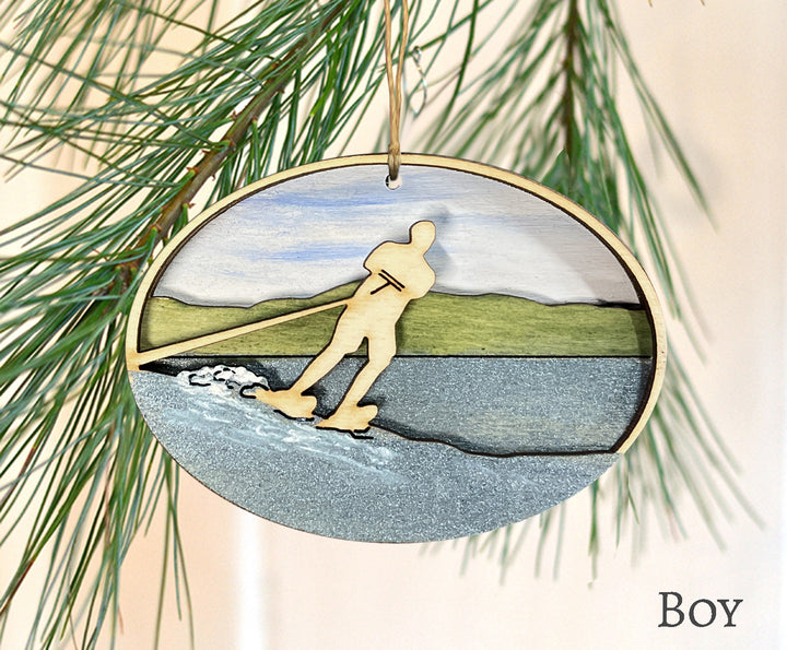 Water Ski Ornament