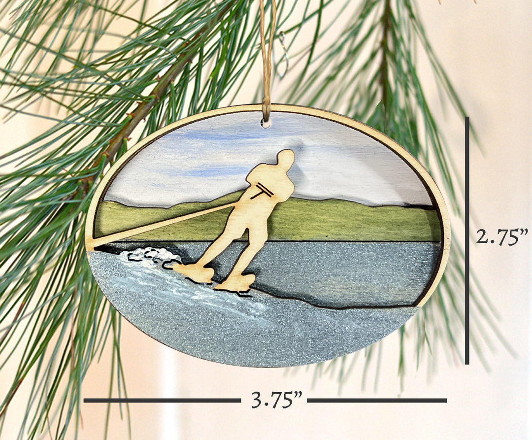Water Ski Ornament