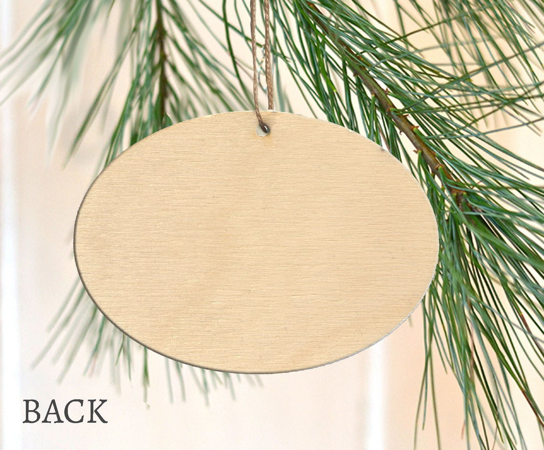 Tubing Wooden Ornament