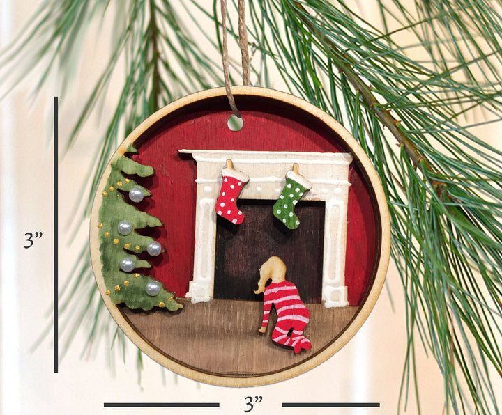 Down the Chimney Ornament