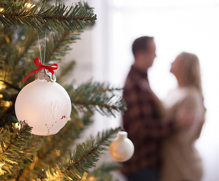 Hand painted wedding ornaments deals