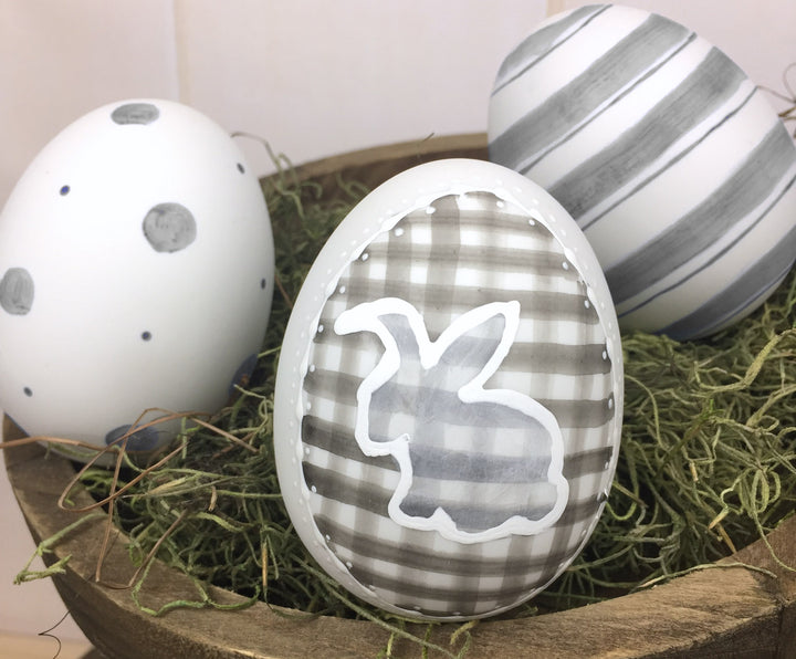 Black and White Easter Egg set