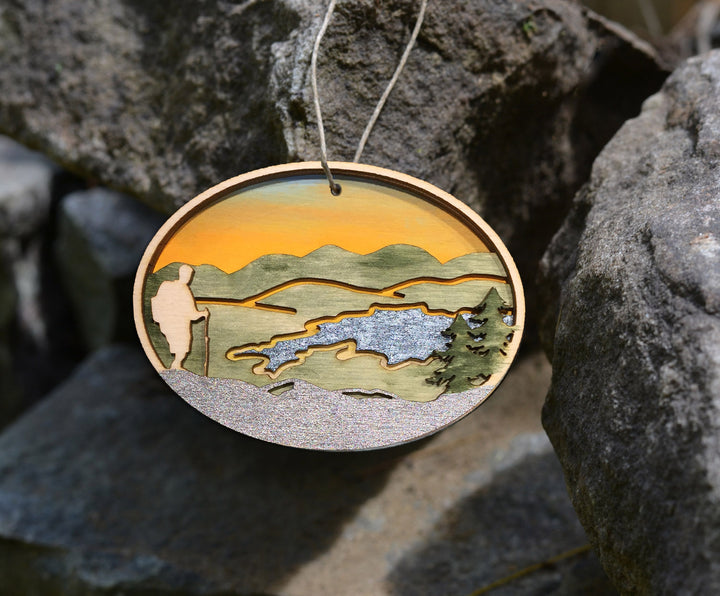 Hiking Ornament