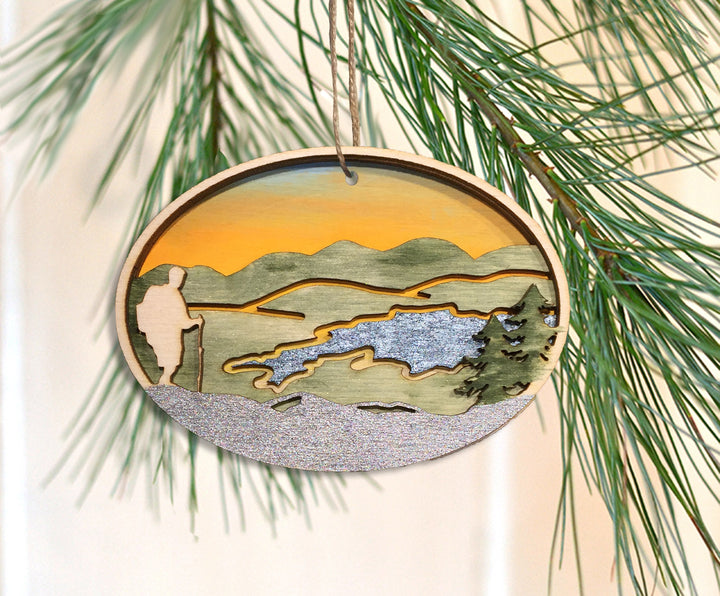 Hiking Ornament