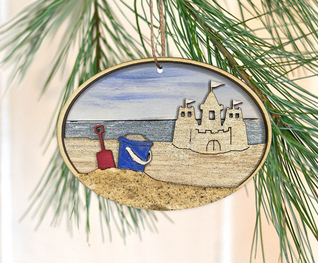 Sand Castle Ornament