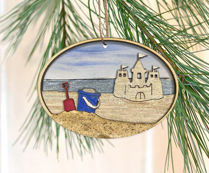 Sand Castle Ornament