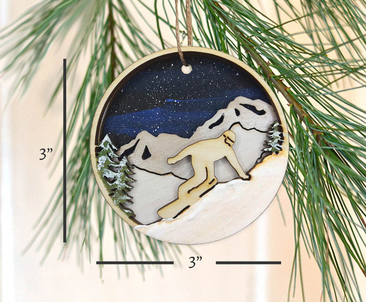 Snowboard Ornament