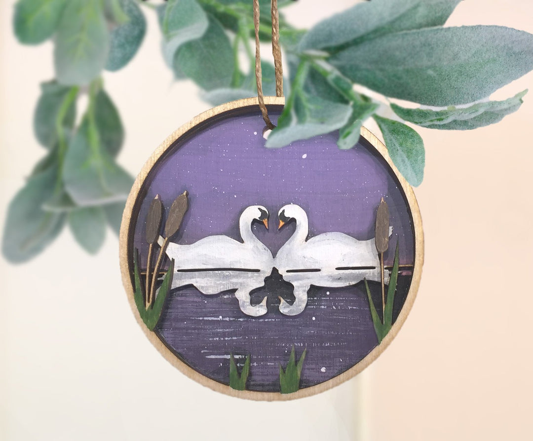 Swan Ornament 