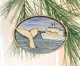 Whale Watching Ornament