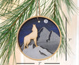 Wooden Forest Ornament Set